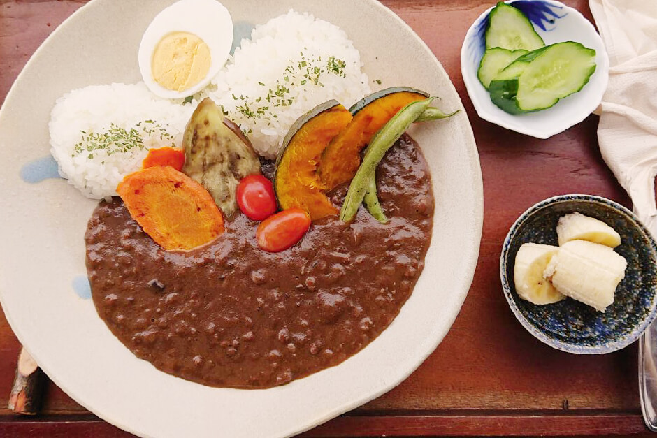 五島野菜の立小島カレー（ランチメニュー）